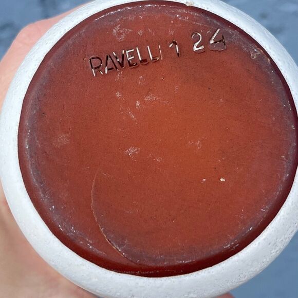 Jaap Ravelli Dutch Art Pottery Pitcher Vase Ravelli 124 minaimlist ceramics - Picture 8 of 11